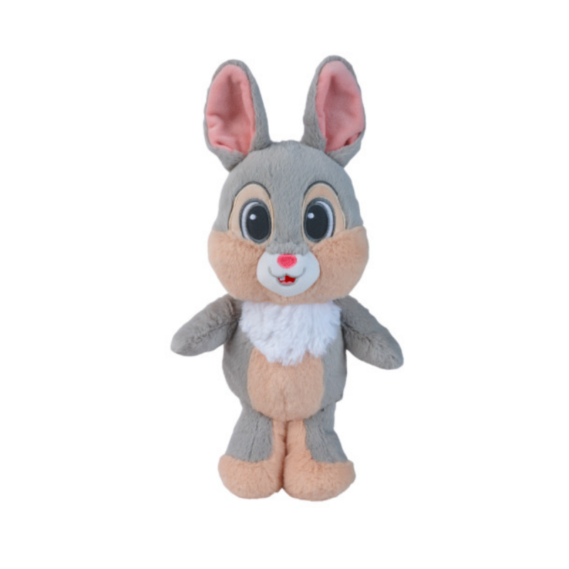 Diusney - thumper the rabbit - plush flopsie grey 25 cm 